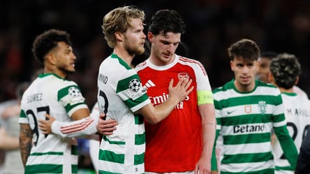 Арсенал в непростому матчі оформив вихід у півфінал Ліги чемпіонів - 285x160