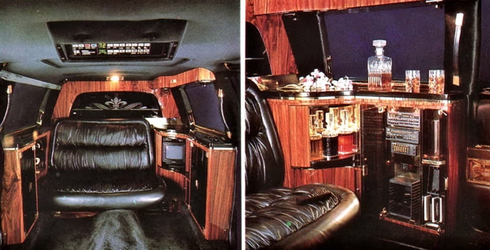 Розкішний салон Cadillac Trump Golden Series.