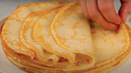 Головний секрет французьких млинців "500" — рецепт на сніданок - 285x160