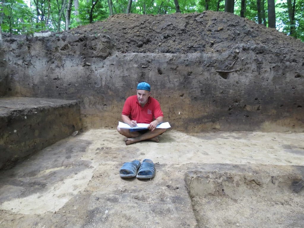 Розкопки на Львівщині. Фото: Львівська ОДА