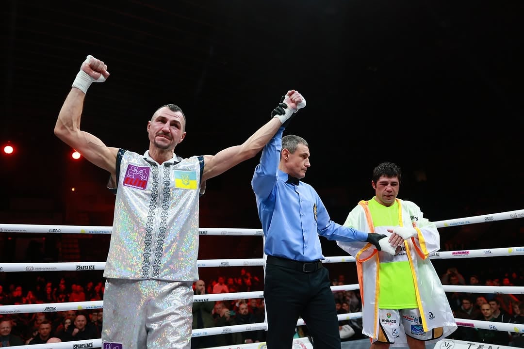 Украинский боксер Виктор Постол