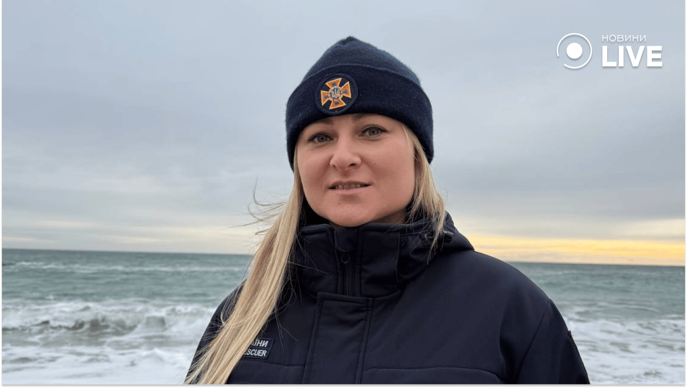 Спикер ГСЧС Одесщины Марина Аверина. Фото: Новости.LIVE/ Рвачева Анастасия