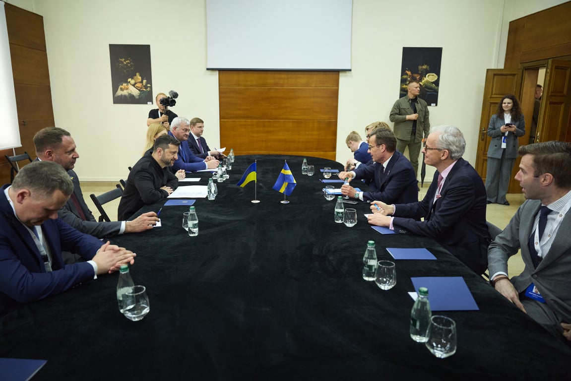 Зеленський з прем'єром Швеції