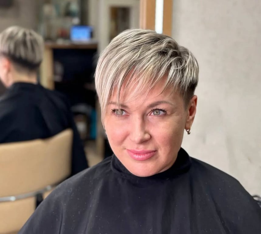 The most flattering haircuts for fine hair - pixie cut