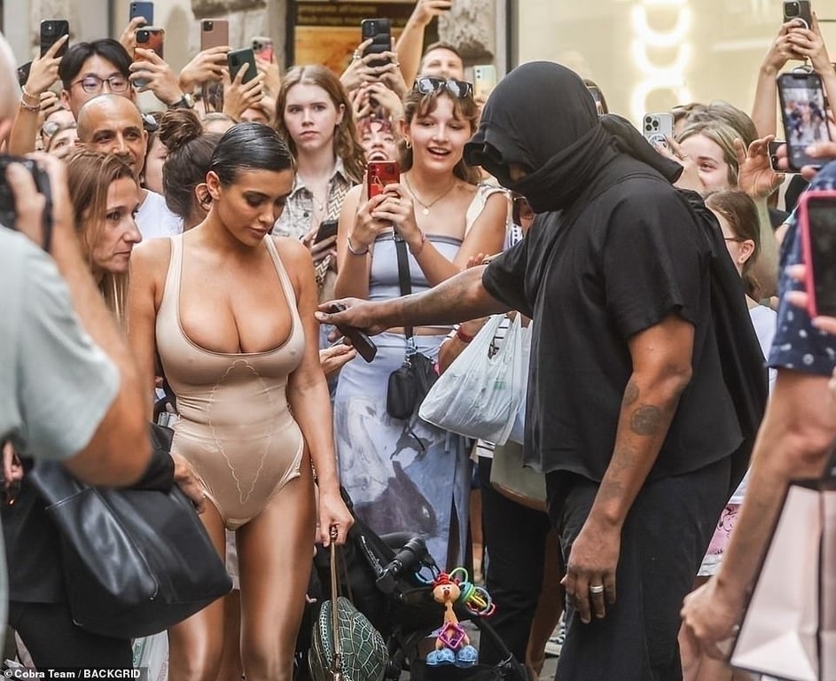 Дружина Каньє Веста Б’янка Ченсорі. Фото: BACKGRID