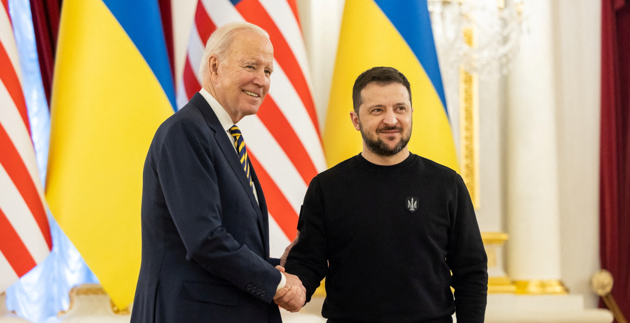 Зеленский встретился с Байденом