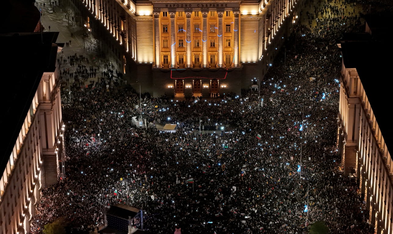 Protest in Bulgaria on December 1