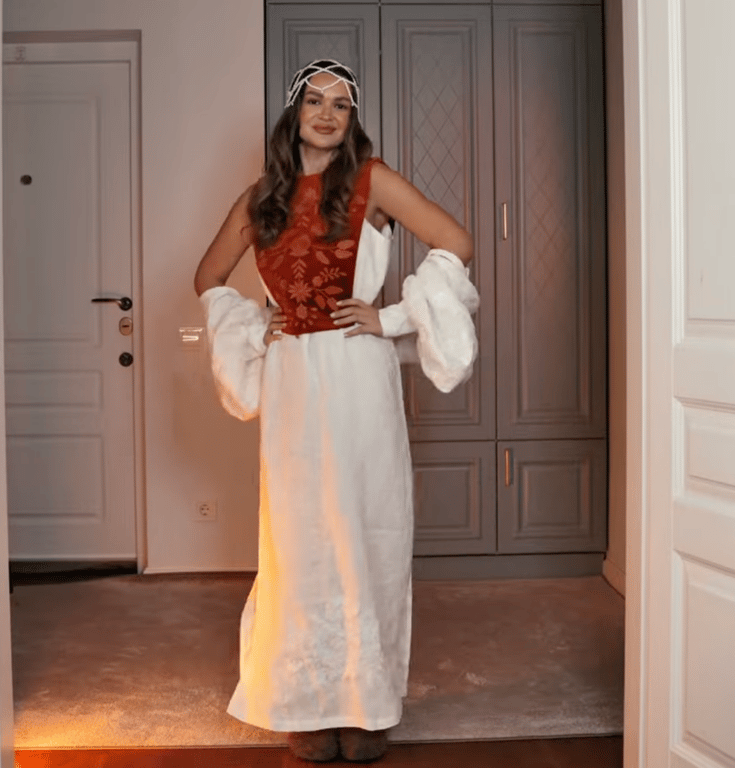 Сукня з цим орнаментом ідеально підійде на свято