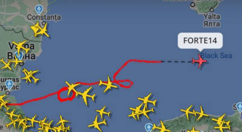 Розвідка посилилась — одразу декілька літаків НАТО патрулюють зараз над Чорним морем - фото 1