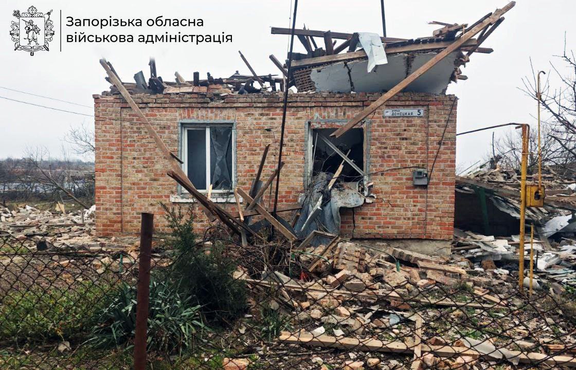 Обстріли Запорізької області