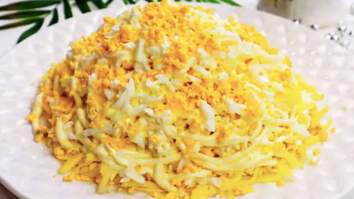 смачний легендарний салат "Білочка" бюджетний рецепт