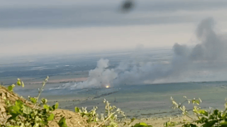 Партизани показали відео знищеного складу боєприпасів у Криму - 285x160