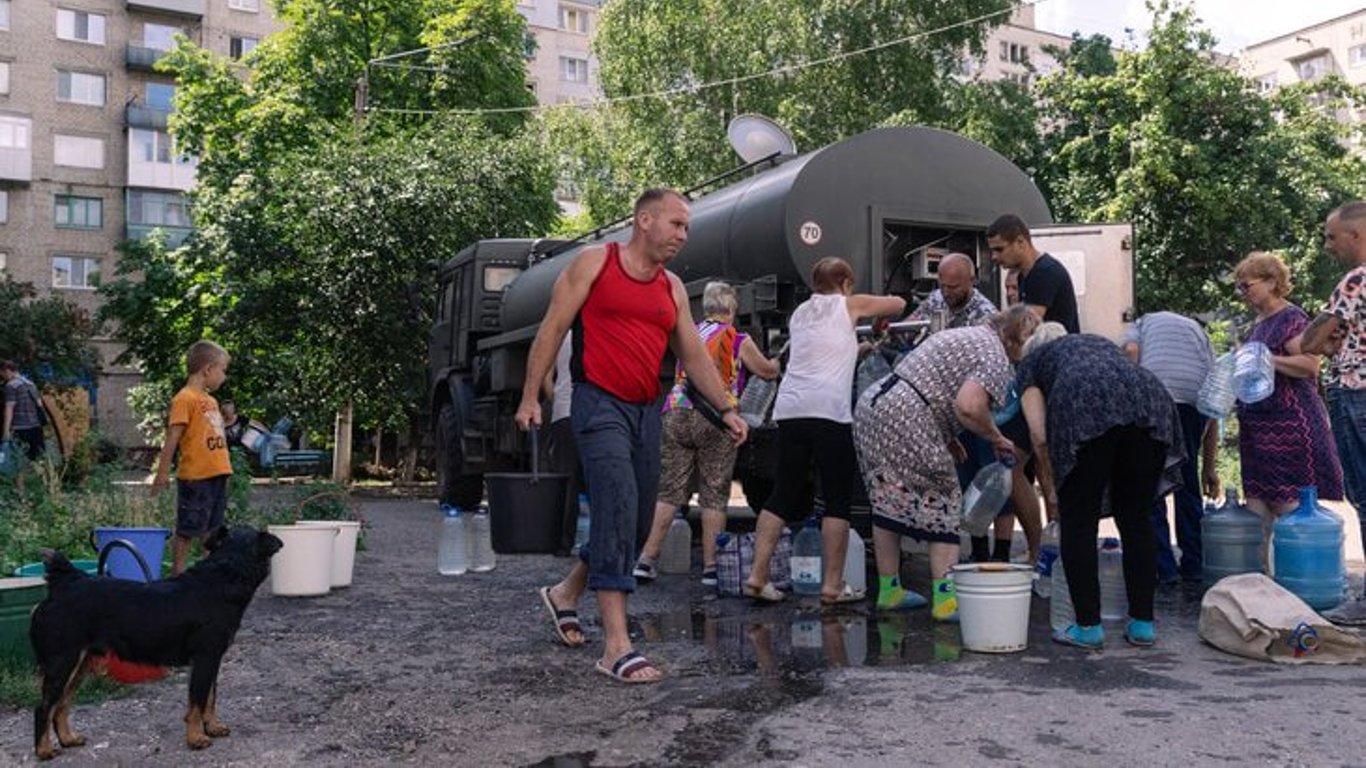 Окупанти залишили без води Лисичанськ — в чому причину