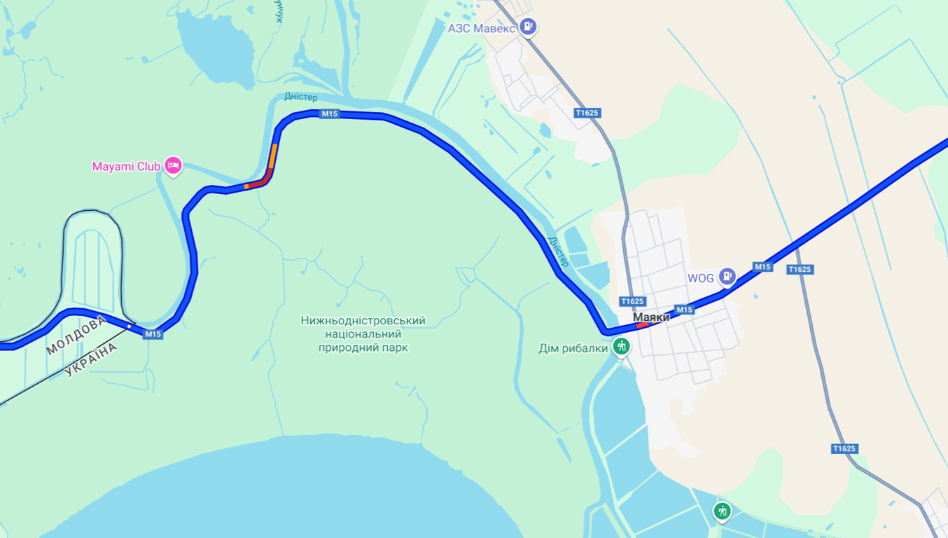 На трасі Одеса-Рені утворилися затори — де водії стоять годинами - фото 1
