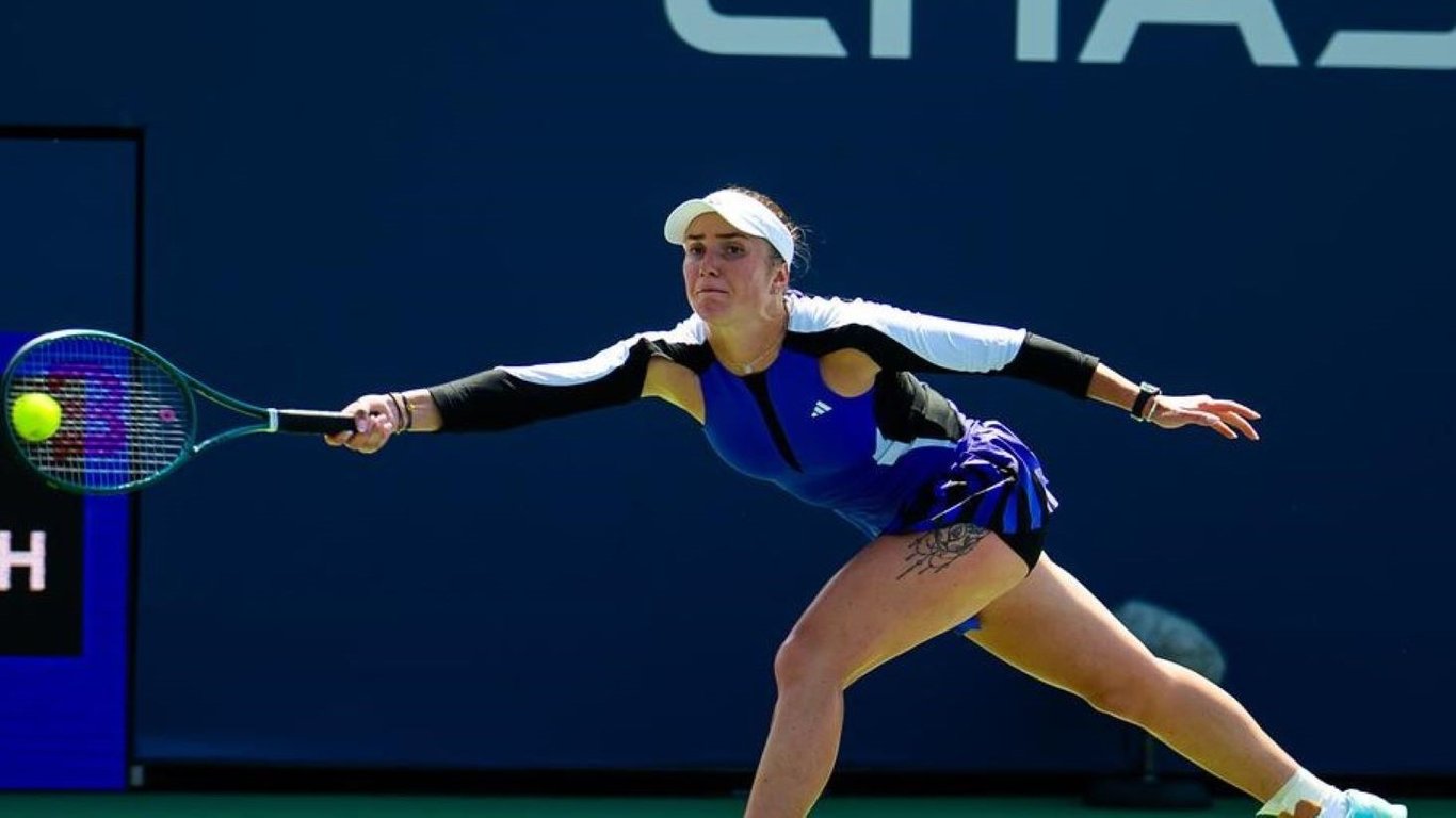 Еліна Світоліна перемогла Ангеліну Калініну і вийшла в третє коло US Open