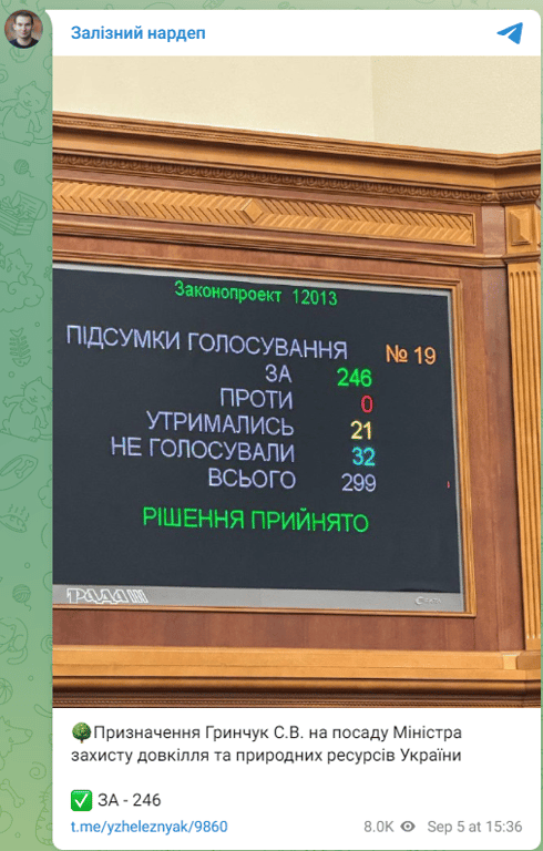 нове призначення