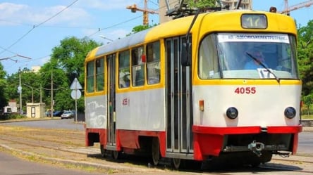 В Одессе остановлены трамваи, курсирующие вдоль Большого Фонтана - 285x160