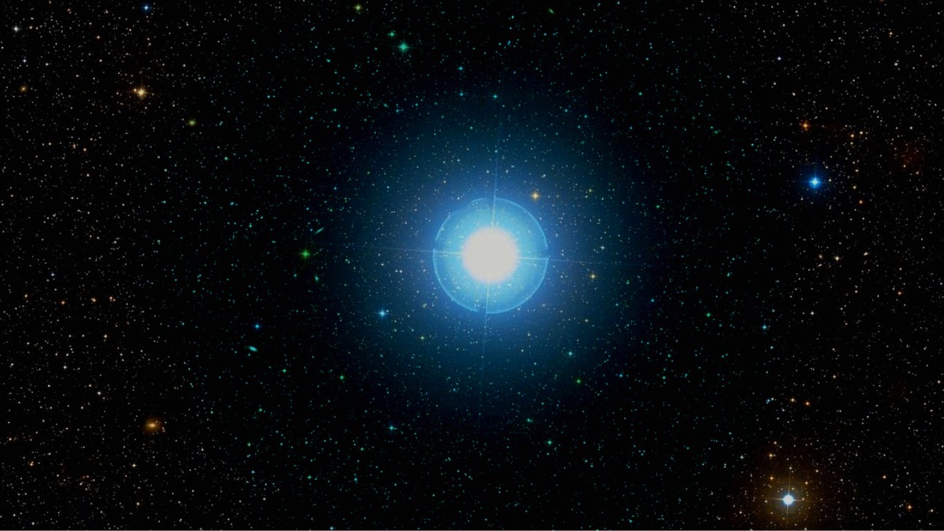 Виявлено зірку, що обертається 14 разів на секунду, створюючи газову хмару