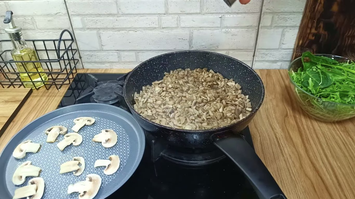 рецепт запіканки з печерицями