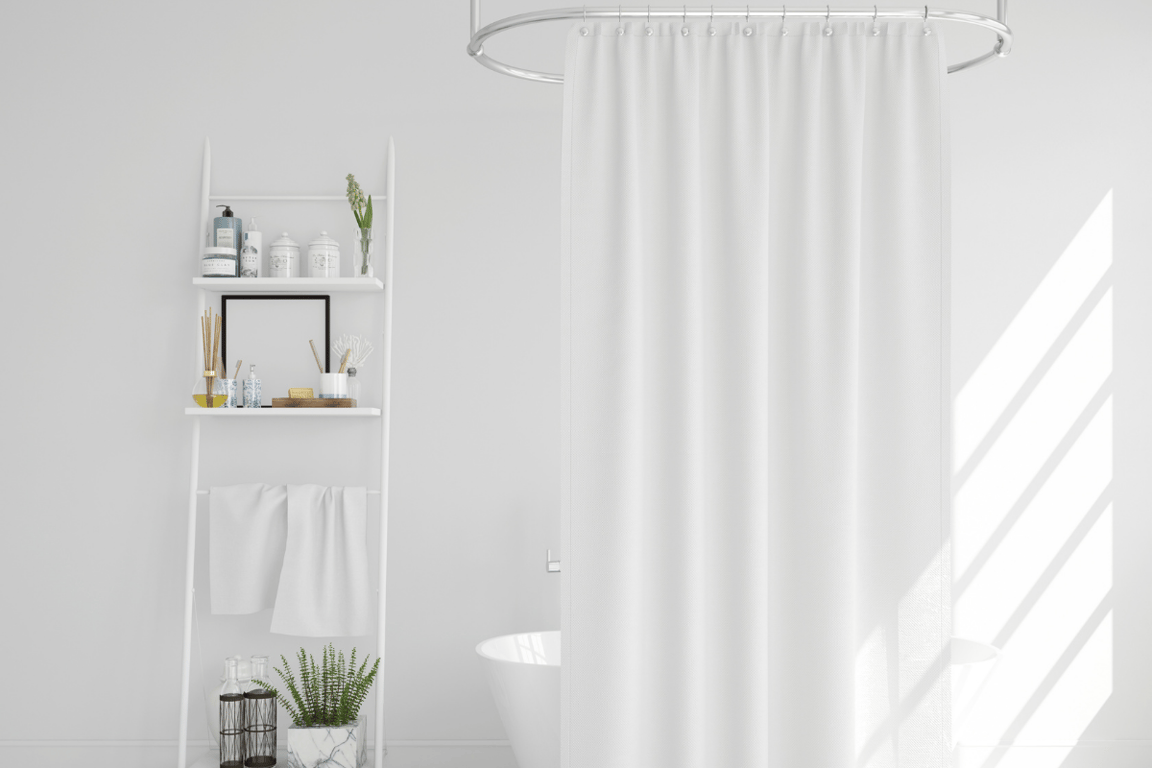 Шторка в ванной