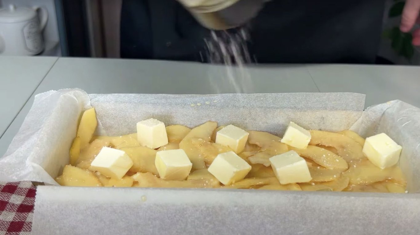 рецепт яблучного пирога 