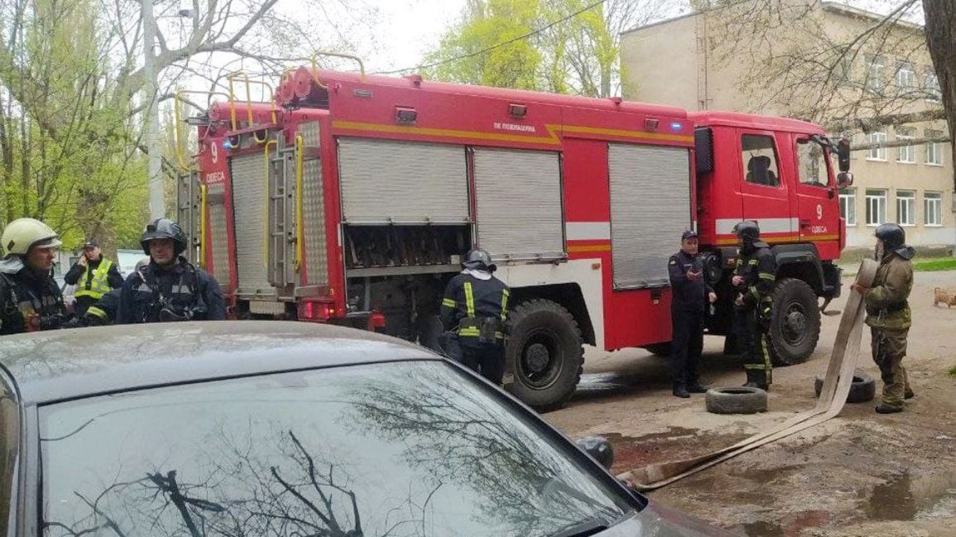 В Одесі сталася пожежа у житловому будинку
