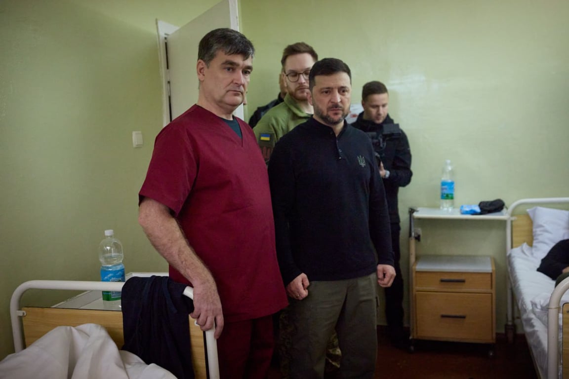 Зеленський в Запоріжжі 13 листопада