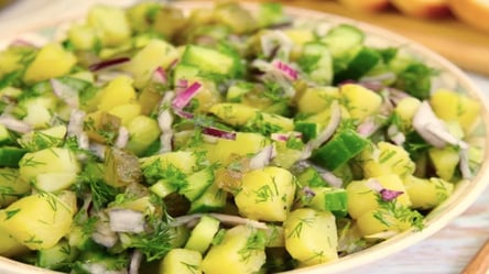 Картопляний пісний салат "Монастирський" — замінить навіть вечерю - 285x160