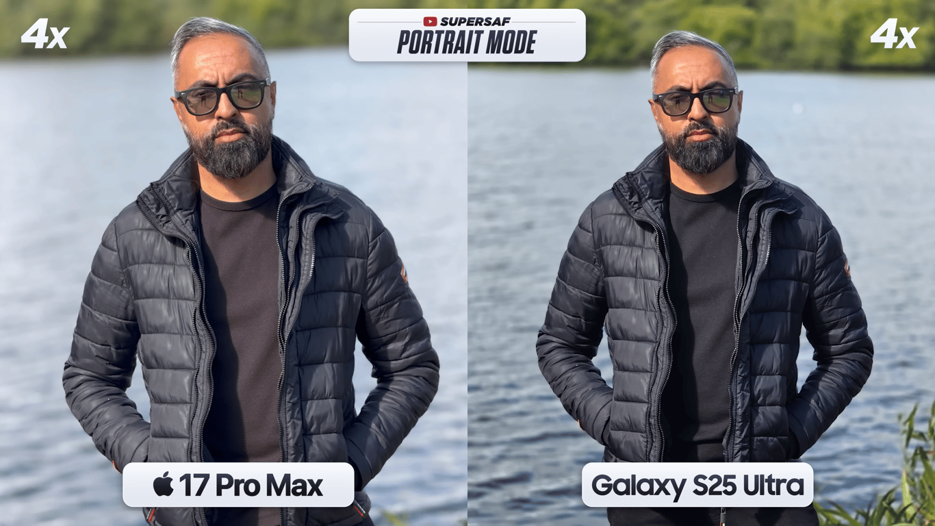 Порівняння камер iPhone 17 Pro Max та Samsung Galaxy S25 Ultra