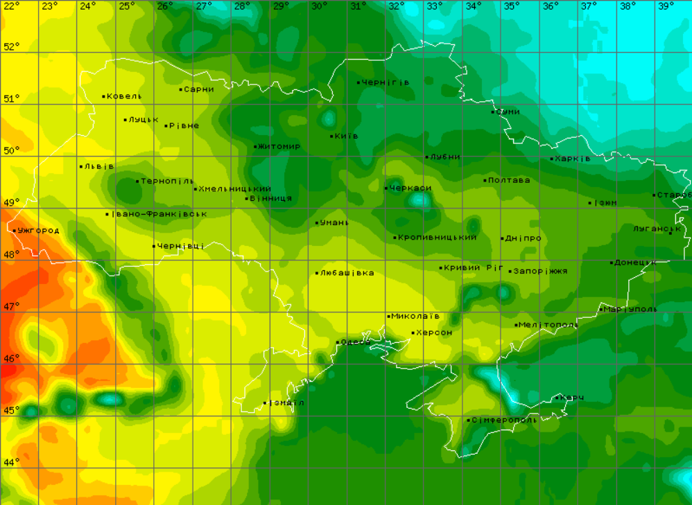 Погода в Україні 8 березня