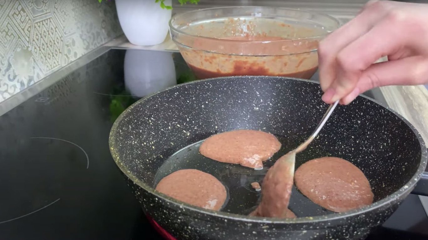 простой рецепт печеночных оладий на ужин