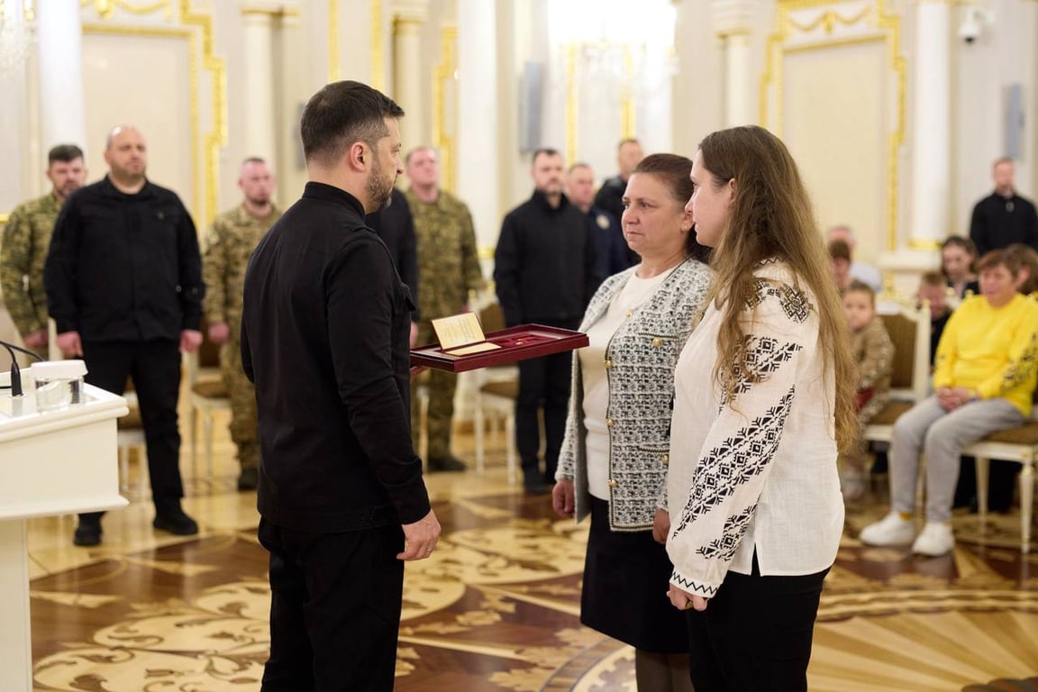 Зеленський відзначив українських воїнів