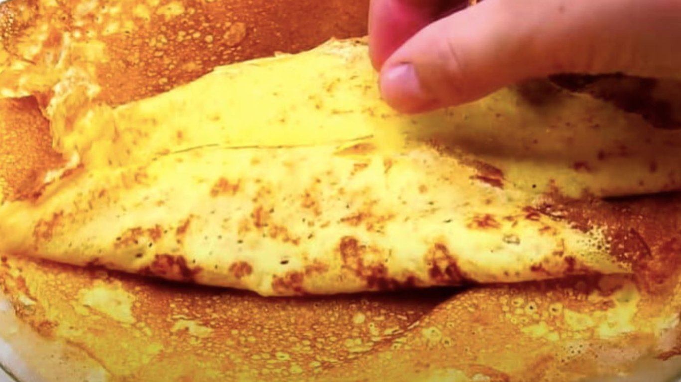 рецепт млинців з манкою