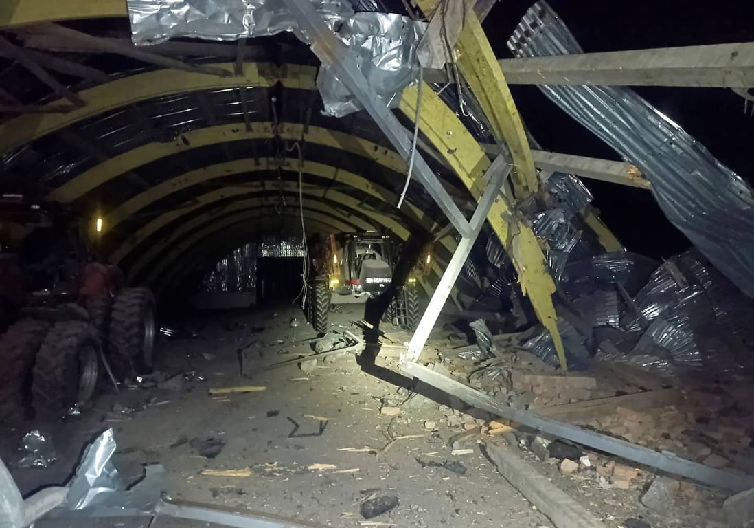 Агропредприятие обстрел Прилуки