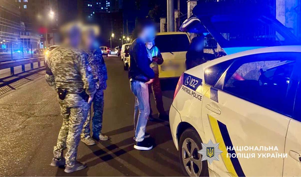 Правоохоронці на місці ДТП в Одесі
