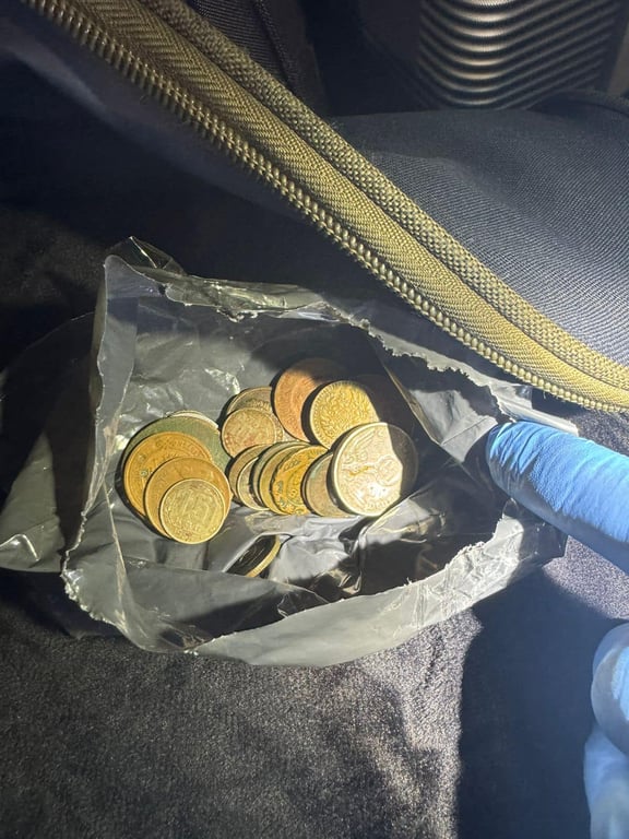 Старовинні монети, які хотіли вивезти з України