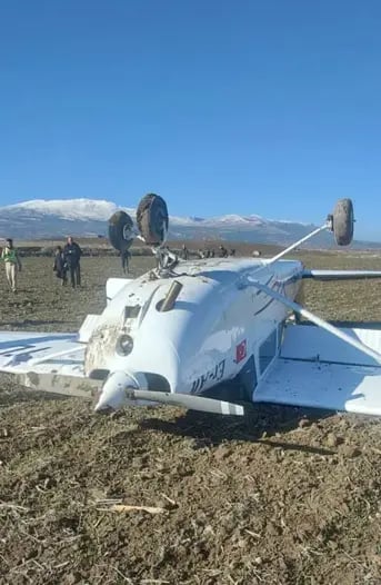 У Туреччині перекинувся літак