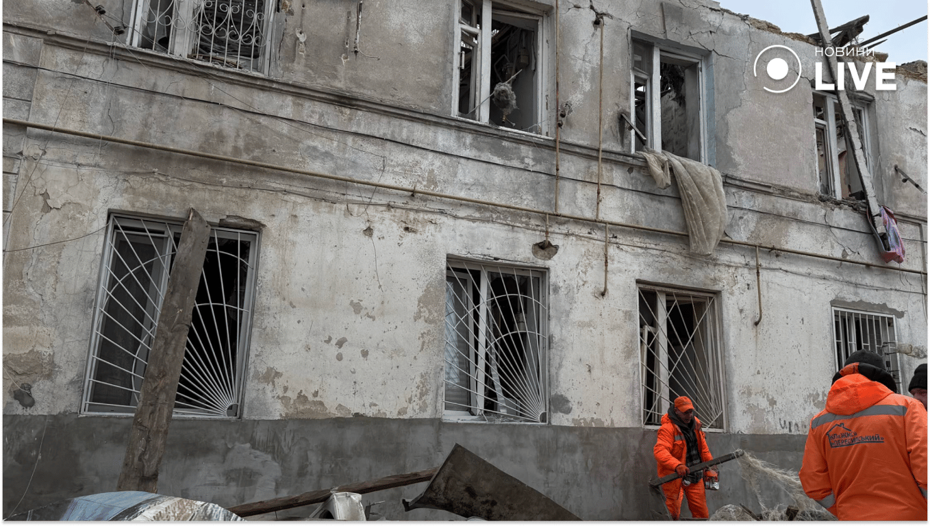 Удар по Одесі 4 лютого