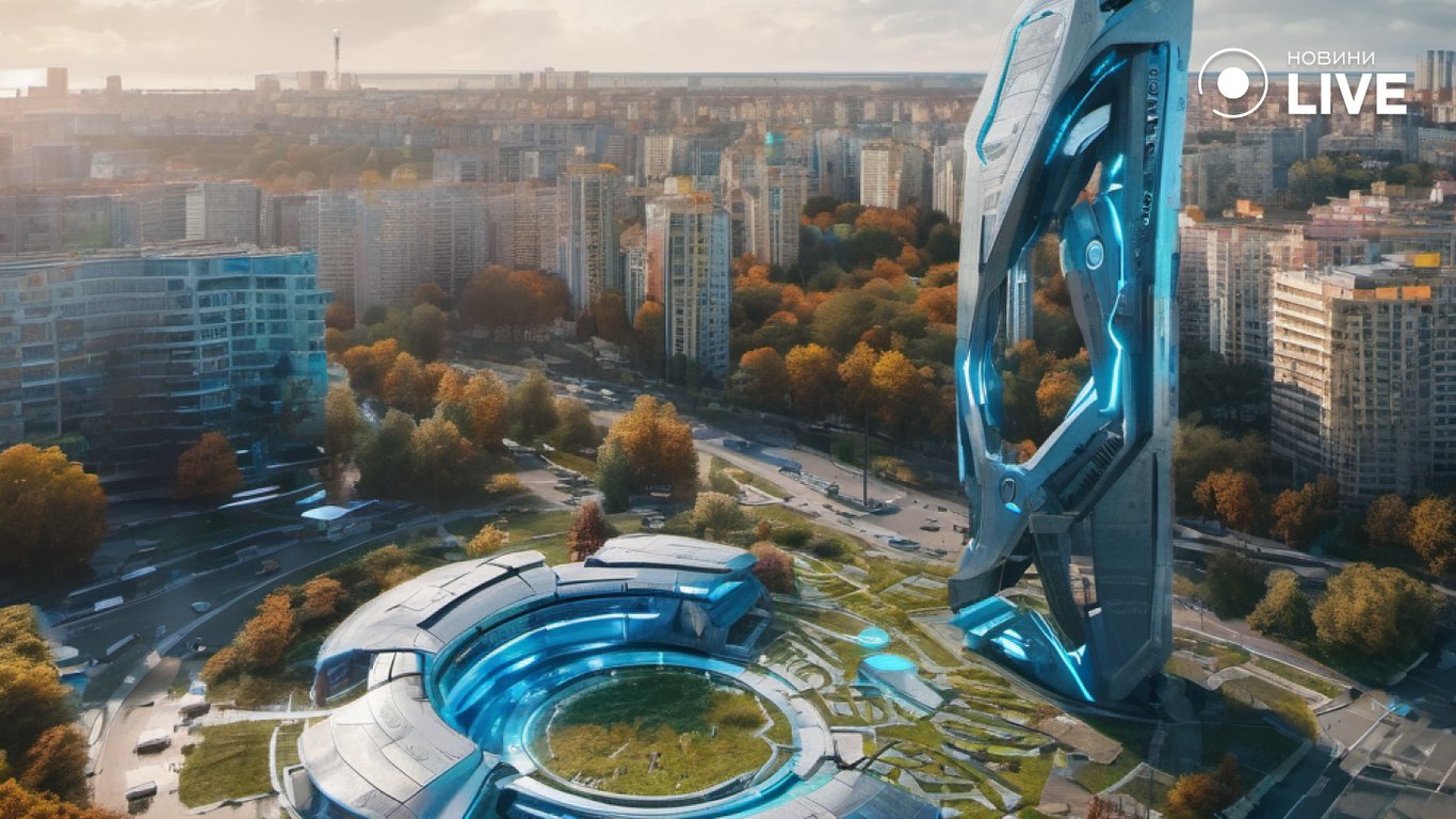 Одесский Парк Победы в будущем — каким его видит нейросеть