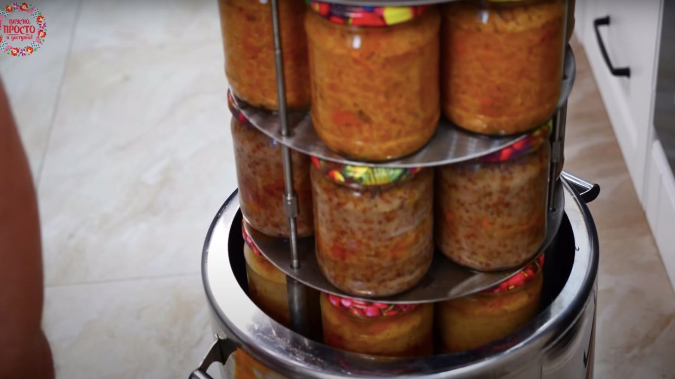 простий рецепт тушонки з кашею на зиму