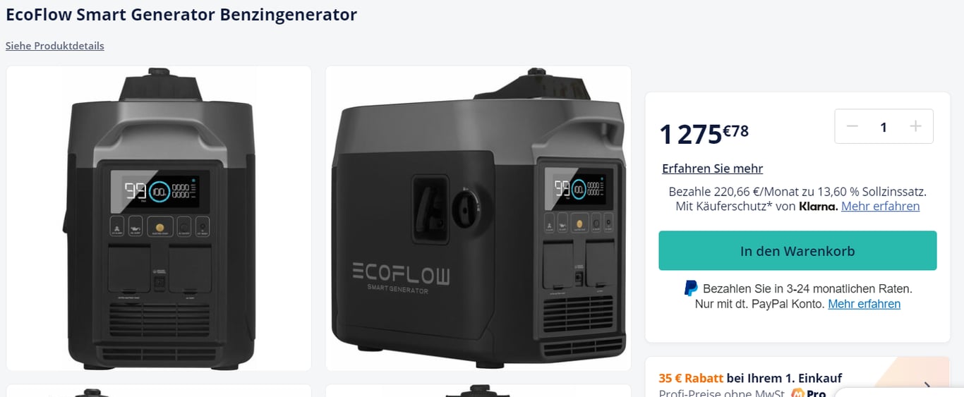 Ціни на генератори в Україні станом на липень 2024