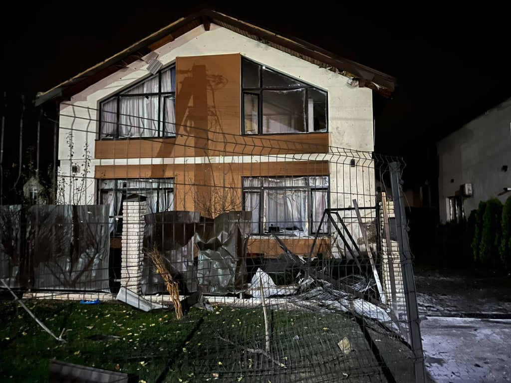 Бровари під ударом 29 листопада - пошкоджено будинки та є постраждалі