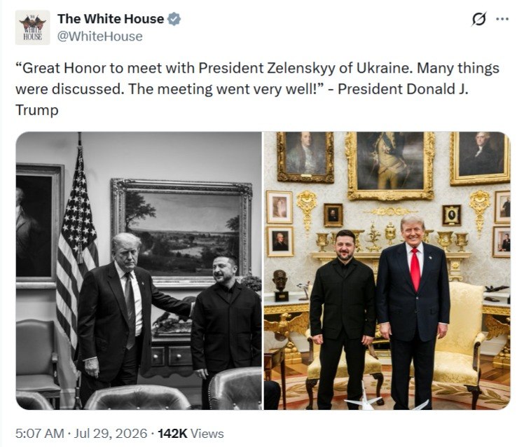 Велика честь: Трамп розповів про зустріч із Зеленським - фото 1