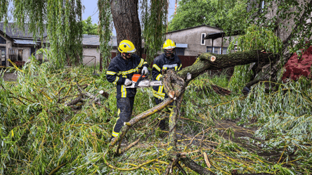 На Буковине буря наделала страшную беду — спасатели показали последствия - 285x160