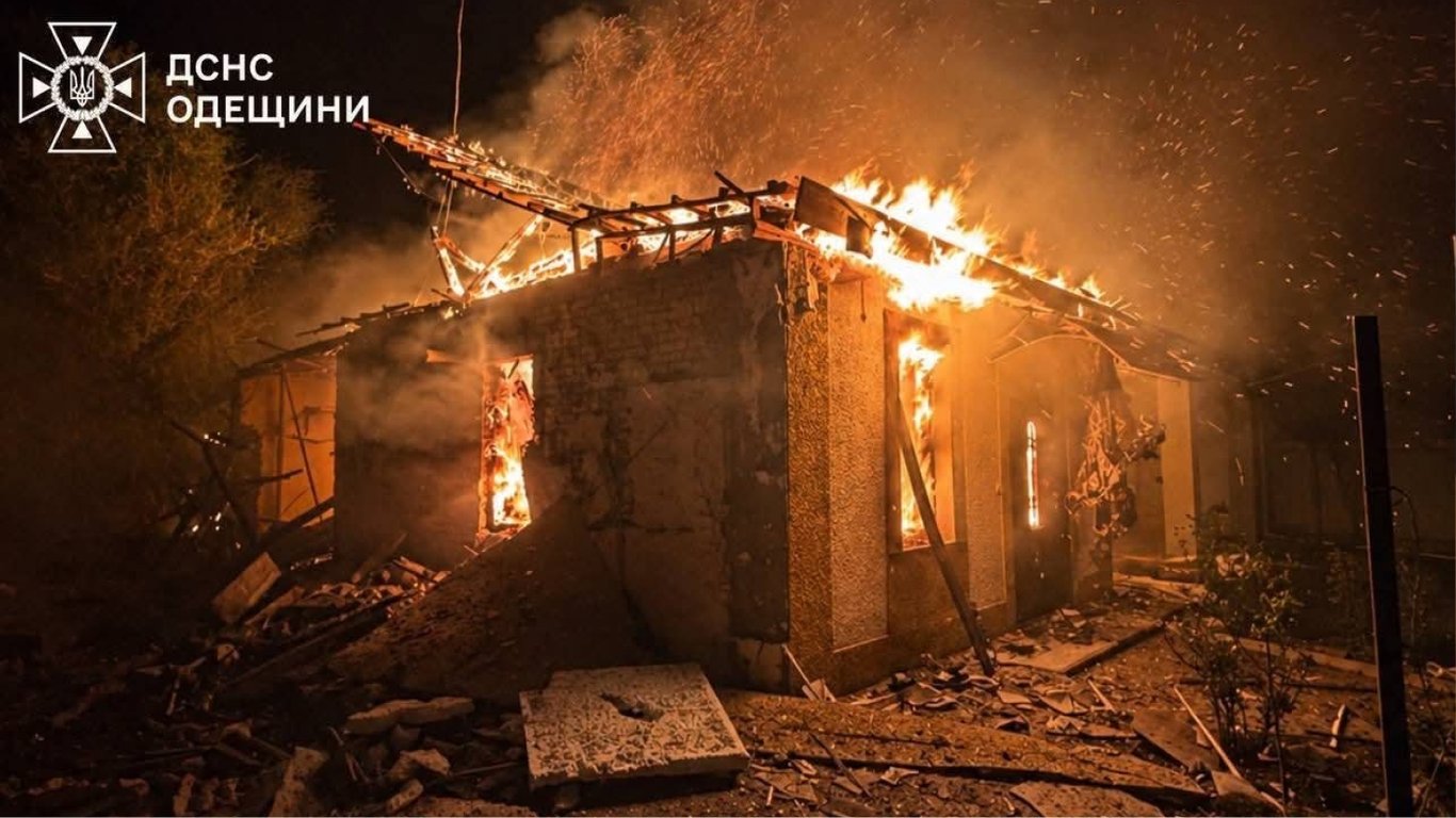 Удар по Одещині 29 квітня