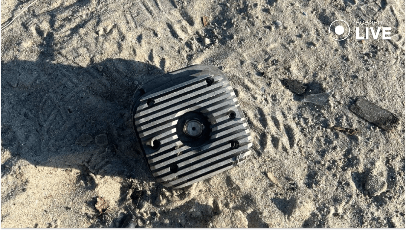 Пляж Ланжерон після атаки