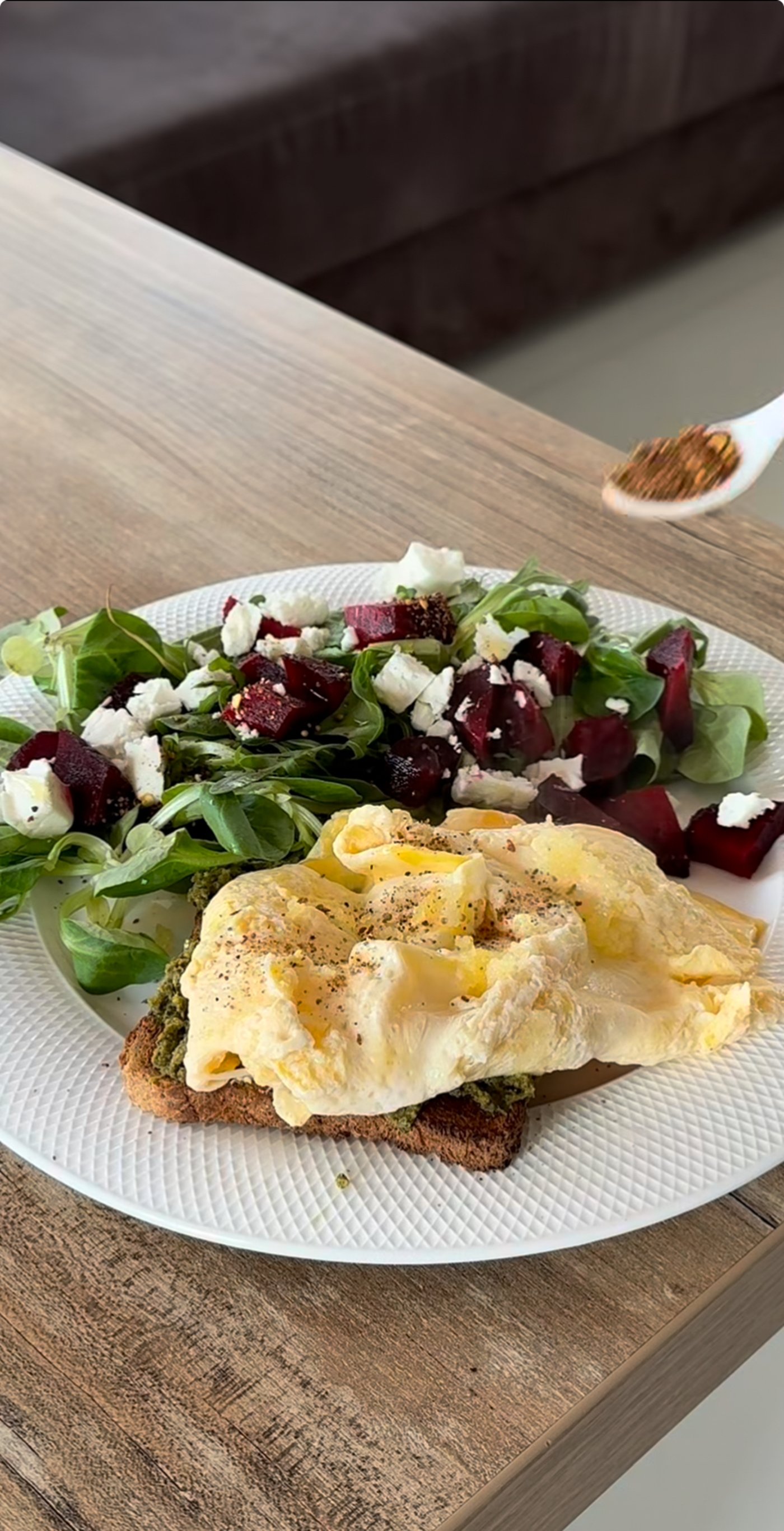 Омлет на сніданок на воді