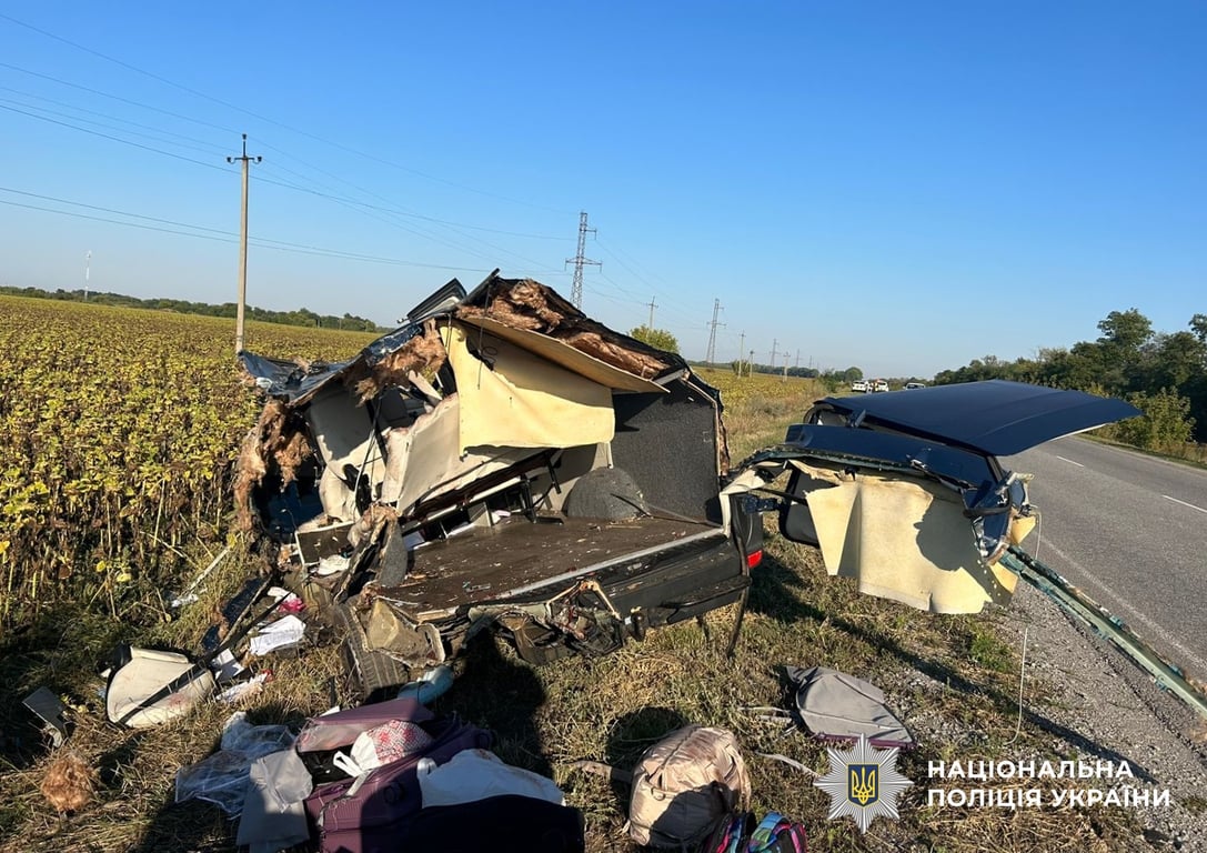 Аварія в Кіровоградській області 28 серпня