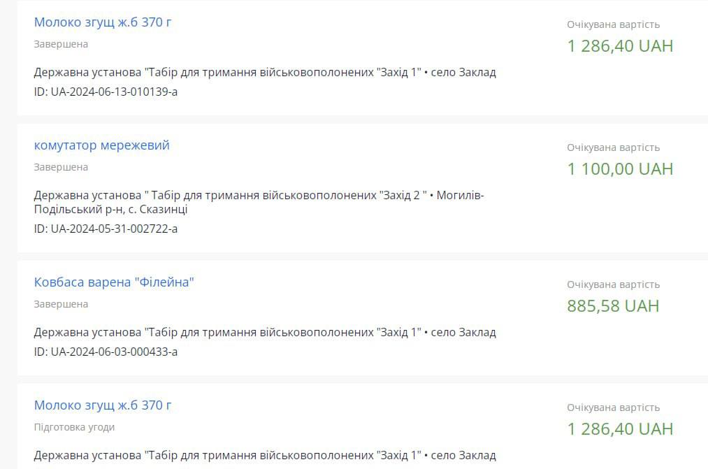тендеры сигареты оккупанты пленные
