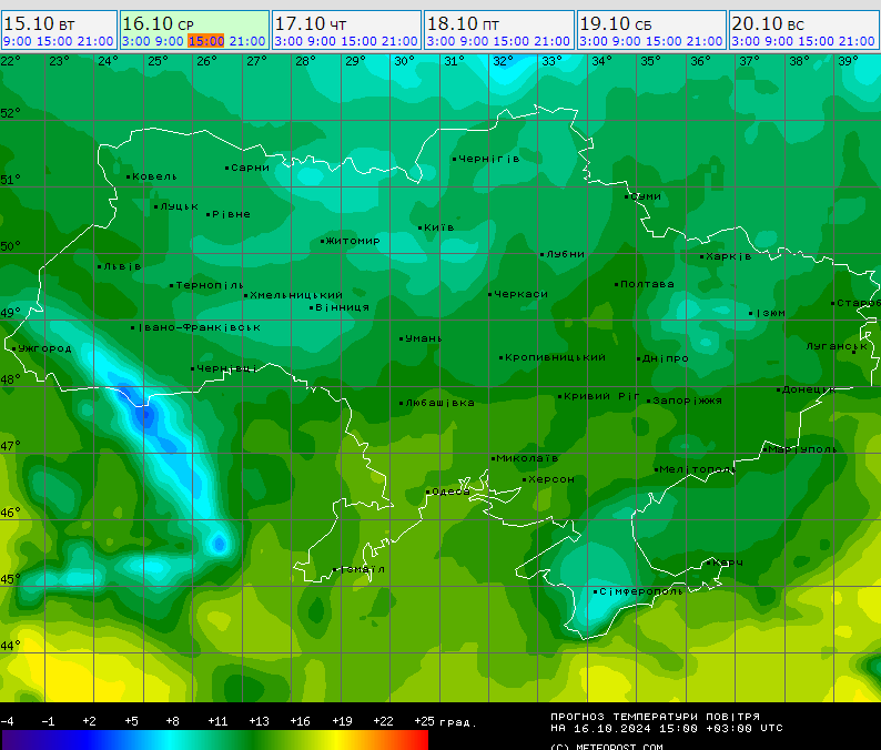 Температурна карта